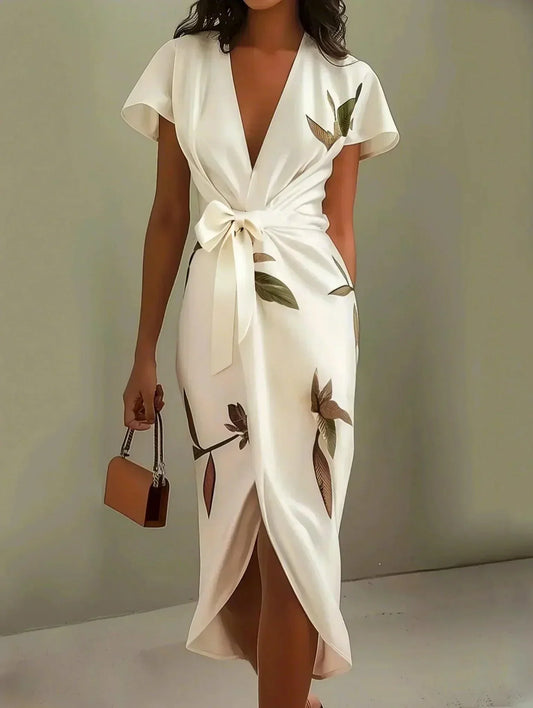 Maëlle | Elegant Wrap Maxi Dress