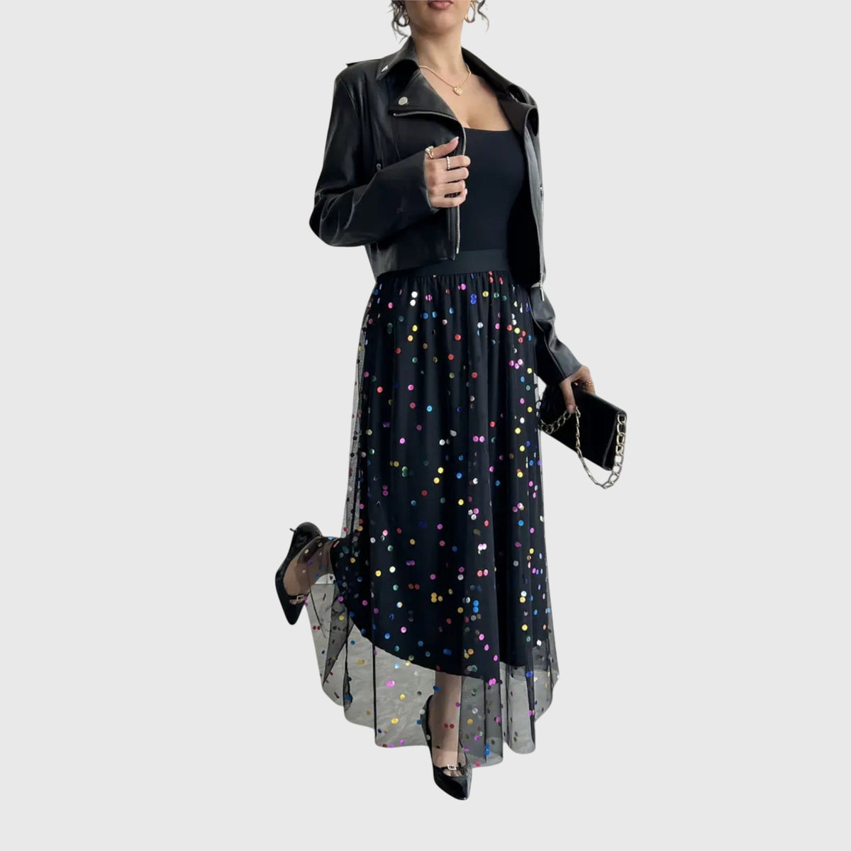 Suri | Pleated Midi Skirt