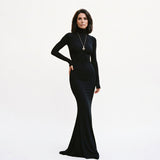 Verity | Long-Sleeve Maxi Dress