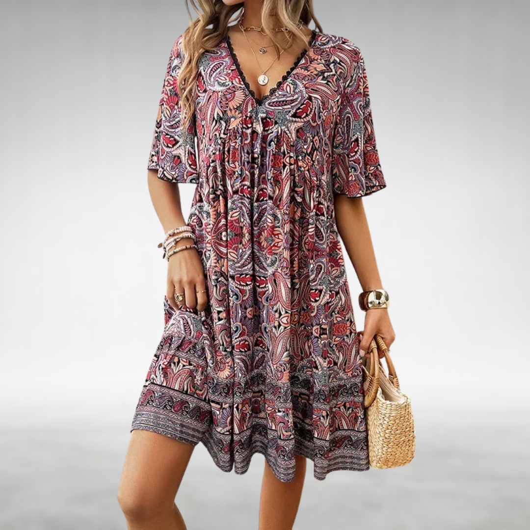 Béatrice | Draped Tailored Cocktail Dress