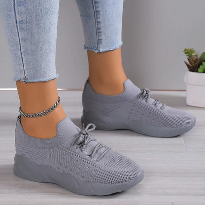 Cecily | Knit Slip-On Sneakers for Women