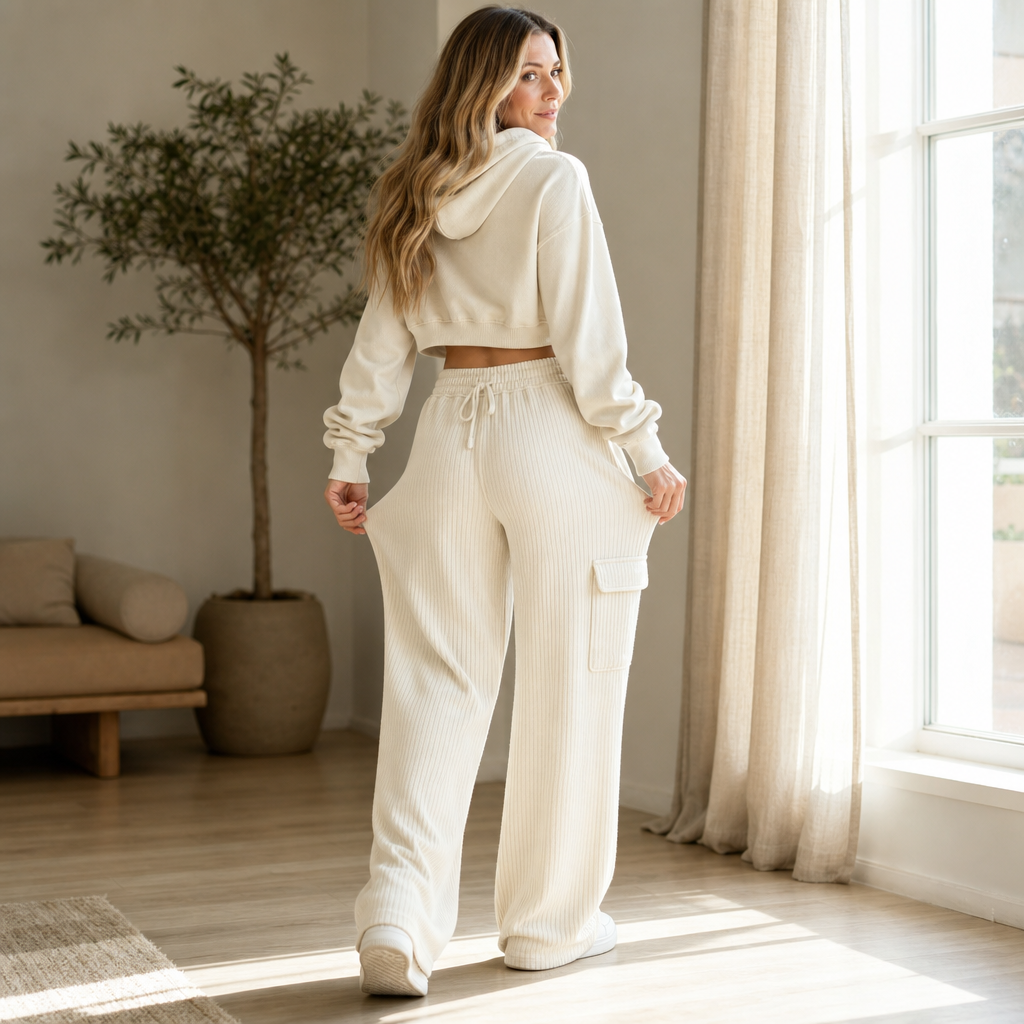 Women's Annika pull-on wide-leg pants - view 6