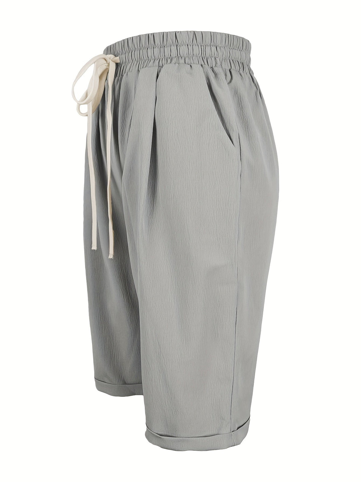Anne | Linen Look Capri Pants