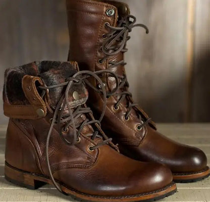 Women's Britta lace-up mid-calf boots - view 3