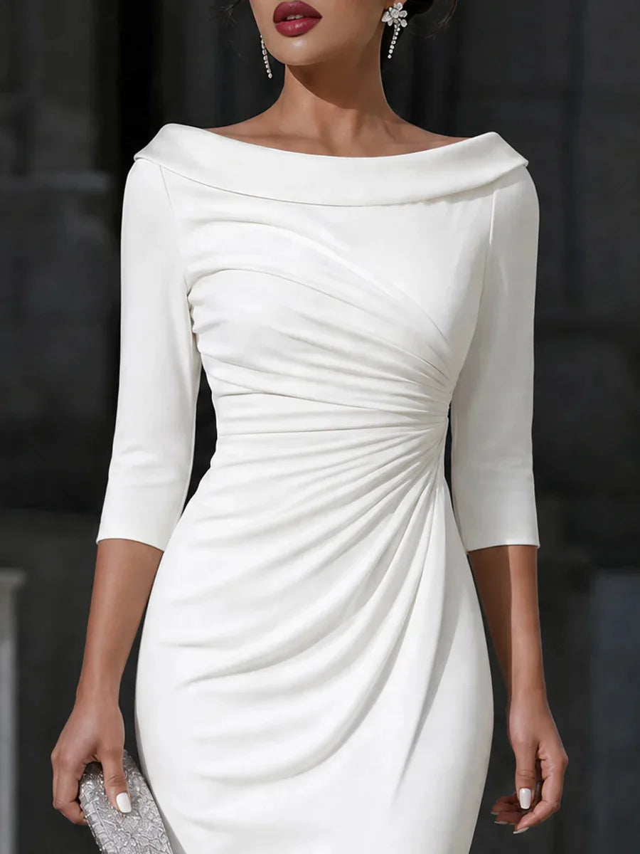 Knee length cocktail dress, view 2