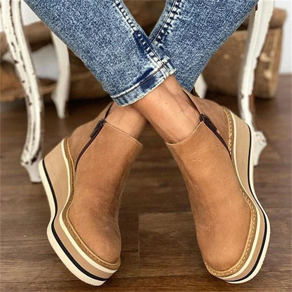 Women's Eira side-zip ankle boots - view 3