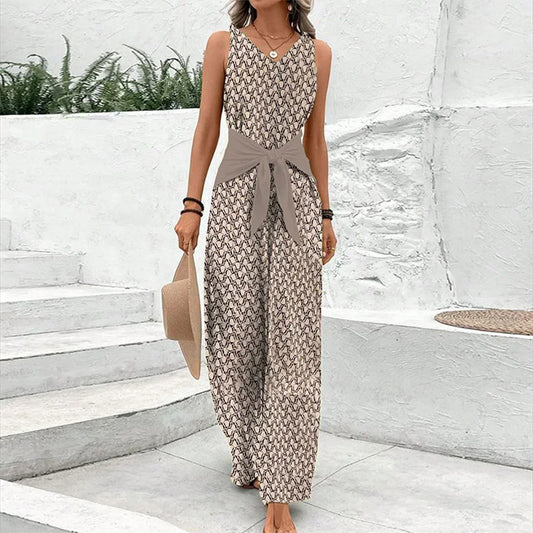 Verena | Tailored Wide-Leg Jumpsuit