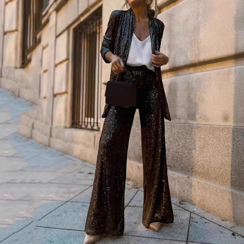 Sequin two-piece set, view 4