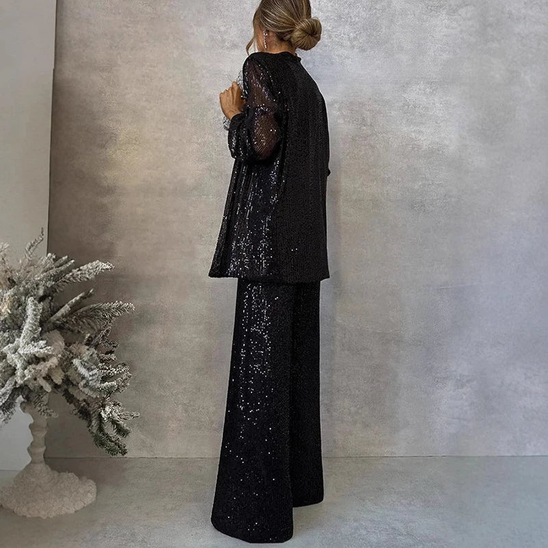 Sequin two-piece set, view 5
