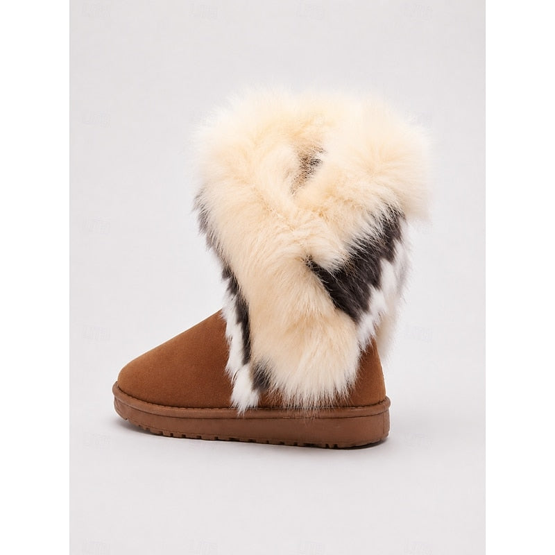 Women's Hilde fluffy-trim pull-on winter boots - view 3