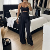 Jocelyn cutout wide-leg jumpsuit, front view