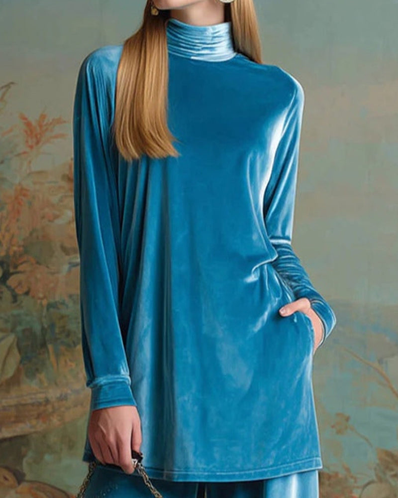 Turtleneck lounge set, view 6