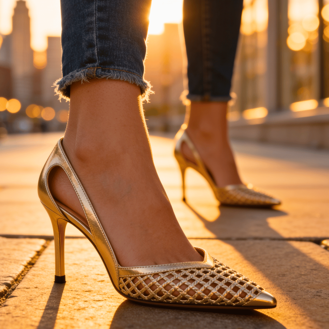 Pointed toe dress pumps, view 11