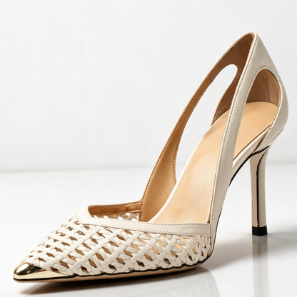 Pointed toe dress pumps, view 5
