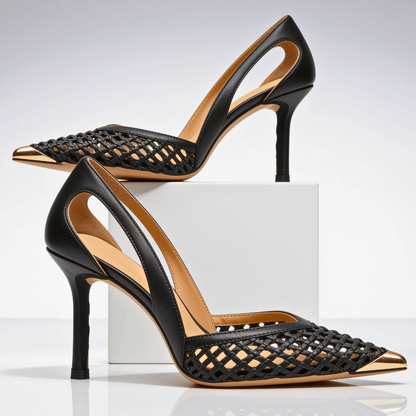 Pointed toe dress pumps, view 8