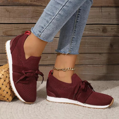 Women's Siri slip-on lace-detail sneakers - view 10