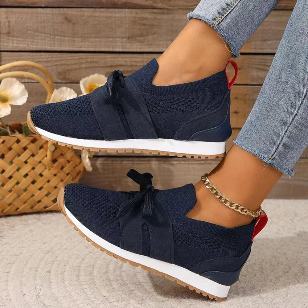 Women's Siri slip-on lace-detail sneakers - view 11