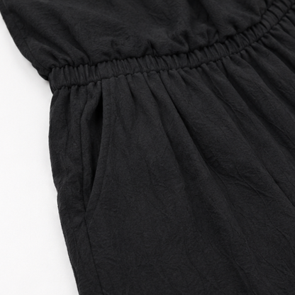 Draped halter jumpsuit, view 8